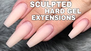 HOW TO  HARD GEL SCULPTED EXTENSIONS  IsabelMayNails  The Gel Bottle Inc [upl. by Byrn]