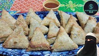 फटाफट से बनने वाले मजेदार से वेजिटेबल समूहसे रेसिपी  vegetable samosa recipe how to fold samosa [upl. by Naziaf11]