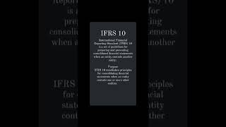 IFRS 10 International Financial Reporting Standards 10 Part 10 👍 IFRS ugcnetpaper2 [upl. by Naujud347]