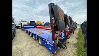 GVN Trailer GVN429 NR9GVN429PK186063  4axle extendable lowbed [upl. by Hinda]