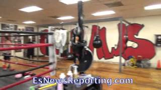 OutLaws Boxing Gym in Reseda  Behind the Scene EsNews Boxing [upl. by Yspyg]