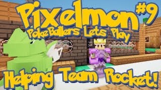 Pixelmon Server Minecraft Pokemon Mod Pokeballers Lets Play Ep 9  Helping Team Rocket [upl. by Leamse]