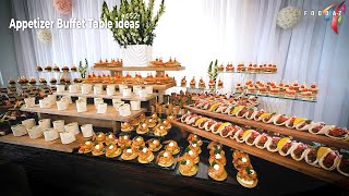 catering food ideas 052  Buffet Table Decorating Ideas  finger food ideas for party [upl. by Hayne]