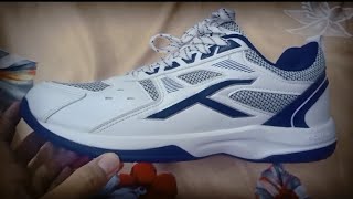 Badminton shoes review HUNDRED Raze best under 2000🏸🏸🏸🏸 [upl. by Rintoul]