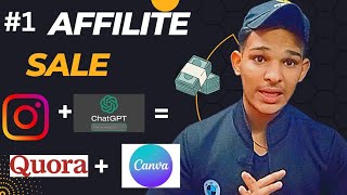 1 Affiliate Marketing First Sale 🤑  Affiliate Marketing Instagram Organic Sale 🎉 2024 Full Guide [upl. by Cawley790]