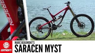 Marc Beaumonts Saracen Myst  GMBN Pro Bike [upl. by Akkim12]