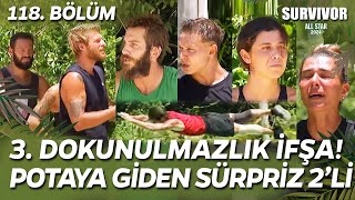 SURVIVOR 3 DOKUNULMAZLIK KAZANAN İFŞA POTAYA GİDEN İKİLİ ALL STAR 2024 118 BÖLÜM CANLI İZLE TV 8 [upl. by Neillij99]