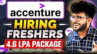 Accenture OFF Campus Hiring🤑🔥  46 LAKH Package  Eligibility Criteria  Hiring Process  LMT [upl. by Adali25]