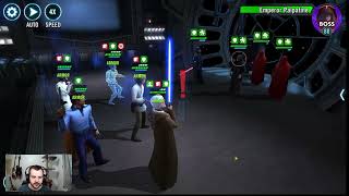 7 stars unlock palpatine lvl 71 and future farm plans [upl. by Yrovi]