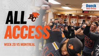 BC Lions Week 20 All Access 🎥 [upl. by Lewse]