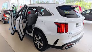 2023 Kia Sorento  7seater AWD  Terrific Family Friendly SUV  White Color [upl. by Ivon]