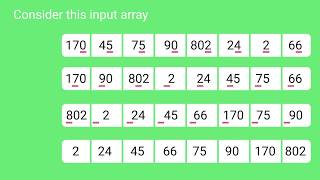 Radix Sort  GeeksforGeeks [upl. by Pacorro340]