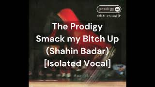 The Prodigy  Smack my Btch Up Shahin Badar Isolated Vocal [upl. by Cort719]