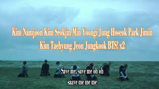 BTS Save me Pronunciación  Fanchant [upl. by Margetts]