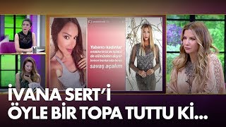 Sevda Demirelden İvana Serte olay yorum Erkeklerimizi de işimizi de elimizden alıyorlar [upl. by Baxter]