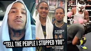 “I STOPPED TANK IN CAMP” J’HON INGRAM TALKS ABOUT STOPPING GERVONTA DAVIS DURING PITBULL CRUZ CAMP [upl. by Prince896]