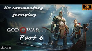 God Of War PS4 Walkthrough Part 6 [upl. by Aidnyc]