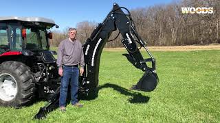 Woods® Groundbreaker® Backhoe BH85 amp BH100  Dig More in Less Time [upl. by Brott]