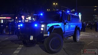 G20GIPFEL IN HAMBURG  Spezialfahrzeug HMV Survivor MEK  Schwere Ausschreitungen [upl. by Herbie656]