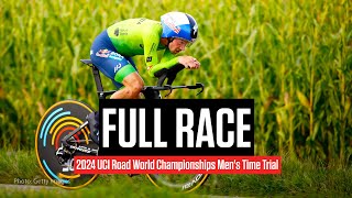 FULL RACE 2024 UCI Road World Championships Mens Time Trial [upl. by Acherman854]