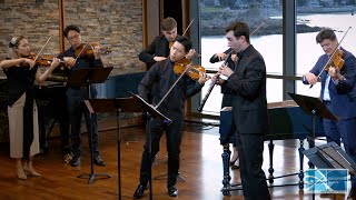 Kerson Leong and Ryan Roberts play Bach Concerto for Oboe and Violin  2nd movement [upl. by Dora]