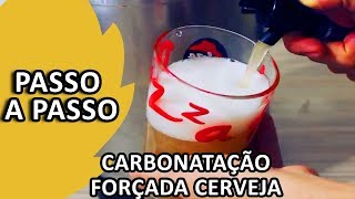 Carbonatação forçada em Barril  Postmix keg  Cerveja Artesanal  Enchimento fácil e rápido [upl. by Dilks]