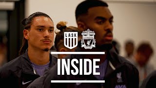 INSIDE LASK 13 Liverpool  BEST VIEW from winning start in Europa League [upl. by Ruenhcs357]