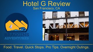 Is Hotel G the best value hotel in San Francisco [upl. by Reemas369]