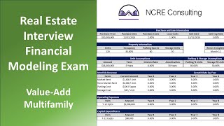 Real Estate Interview Financial Modeling Exam [upl. by Peyton573]