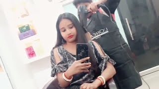 aaj main gai salon haircut ke liye ashasahu6287 [upl. by Beltran]