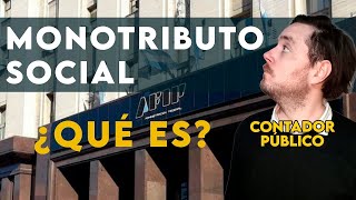 ✅ QUE ES EL MONOTRIBUTO SOCIAL  REQUISITOS Y VENTAJAS [upl. by Nnuahs]