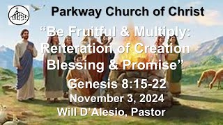 Be Fruitful and Multiply Reiteration of the Creation Blessing amp Promise [upl. by Rattray181]