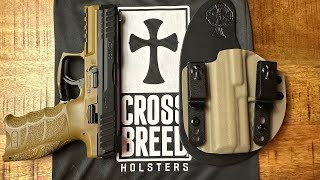 Reckoning Holster from crossbreedholsters  carrying fullsize VP9 IWB appendix [upl. by Lipsey]