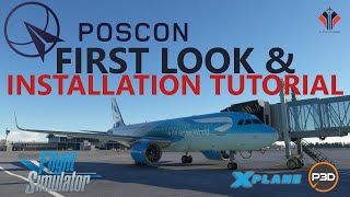 NextGen VATSIMIVAO Competitor POSCON  First Look amp Installation Tutorial Give it a go [upl. by Gnov490]