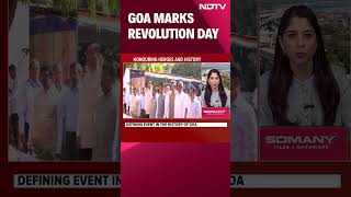 Goa Marks Revolution Day Chief Minister Remembers Freedom Fighters [upl. by Gnilyam713]