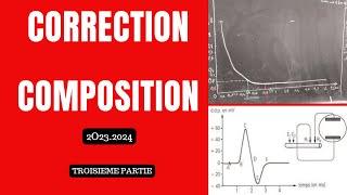 Correction Composition Du Premier Semestre SVT [upl. by Dolan]