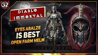 Eyes Ablaze  TEST  Best Open World Helmet  Diablo Immortal [upl. by Ahsienyt]