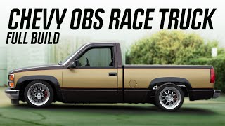 Full Build OBS Chevy Race Truck With Cantilevered Suspension [upl. by Skilken140]