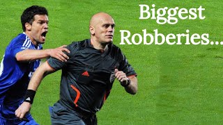 Biggest Robberies in football history [upl. by Fernandez]