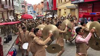 Banda Super Conexion de La Paz Pt 3 Fraternidad Morenada Juventud Rosas de Viacha Bodas de Oro 2024 [upl. by Arreyt870]