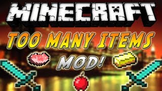 Minecraft 172  Como instalar Too Many Items MOD  ESPAÑOL TUTORIAL [upl. by Mariande]