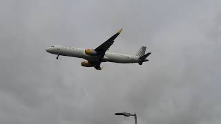 vueling Airbus A321251NX landing Gatwick Airport 101024 [upl. by Benjie238]