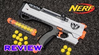 REVIEW Nerf Rival Helios XVIII700  APOLLO RESKIN [upl. by Shellie524]