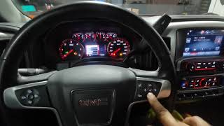 2016 GMC Sierra Oil Change Light Reset Service Maintenance Reminder Turn Off [upl. by Itak]