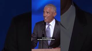 Barack Obama takes dig at Trumps weird obsession over crowd sizes  REUTERS [upl. by Marcelline778]