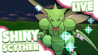 Live Shiny Scyther At A Chain Of 40  Shiny Patch Via PokeRadar  Pokemon X [upl. by Yorled]