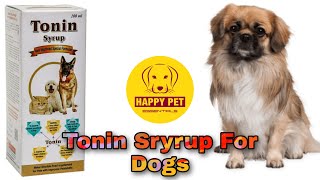 Best Vitamin supplement for Dogs  Tonin Syrup For Dogs  Happypet [upl. by Rabelais]