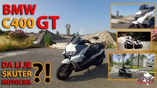 BMW C400 GT  RECENZIJA  Da li je skuter motocikl [upl. by Fawna]