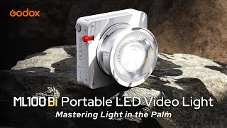 Introducing the allnew portable video light  ML100Bi [upl. by Sorilda]