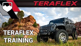 TeraFlex Training TJ Lift Kit Jeep Alignment Part 2 of 3 [upl. by Surovy]